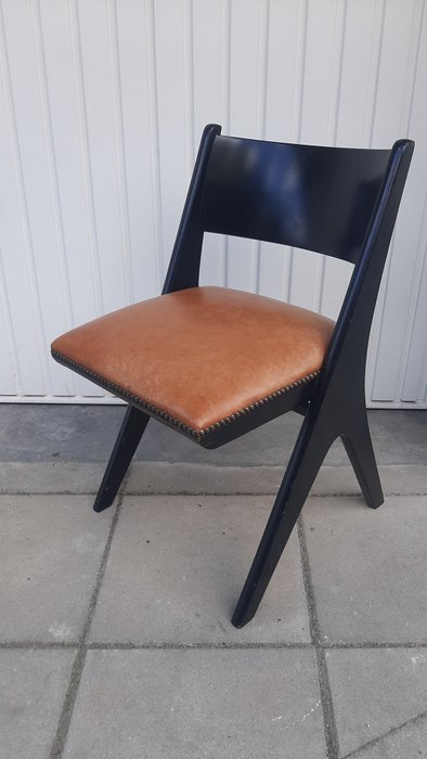 Casala - Carl Sasse - Chaise - Pingouin - Bois, Cuir