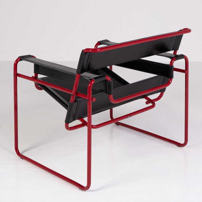 Knoll - Marcel Breuer - Fauteuil - Chaise Wassily - Acier, Cuir
