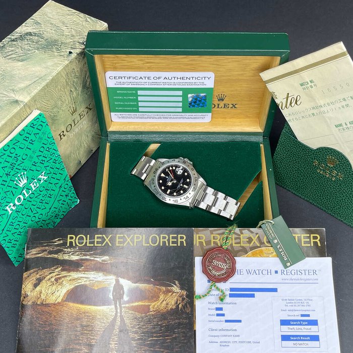 Rolex - Explorer II - 16550 - Homme - 1984