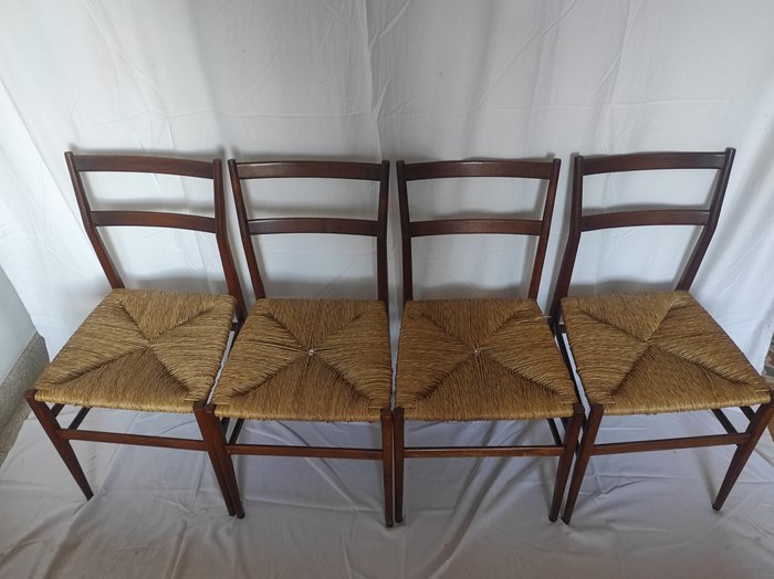 Cassina - Gio Ponti - Leggera - Chaise (4) - Frêne