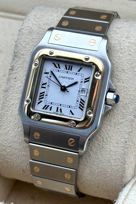 Cartier - Santos Galbée - 1172961 - Homme - 1990-1999