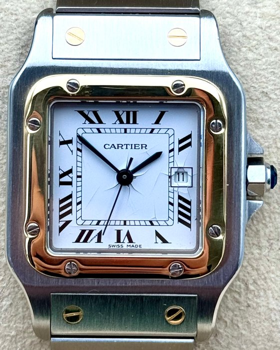 Cartier - Santos Galbée - 1172961 - Homme - 1990-1999