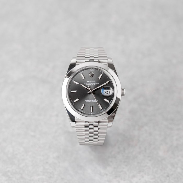 Rolex - Oyster Perpetual Datejust 41 %27Rhodium Dial%27 - Sans Prix de Réserve - 126300 - Homme - 2024