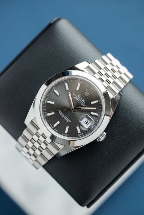 Rolex - Oyster Perpetual Datejust 41 %27Rhodium Dial%27 - Sans Prix de Réserve - 126300 - Homme - 2024