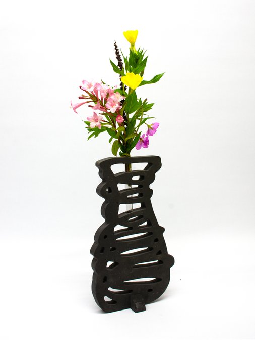 Joni Veizaj - Vase - MDF coloré