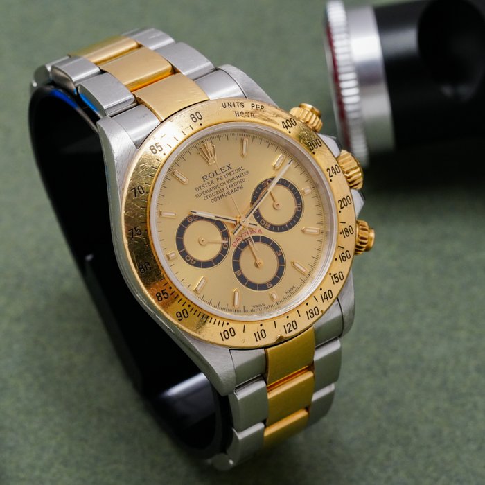 Rolex - Daytone Cosmograph Zenith Two Tone - 16523 - Homme - 1990-1999