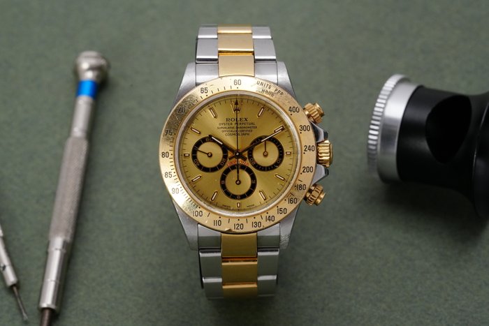 Rolex - Daytone Cosmograph Zenith Two Tone - 16523 - Homme - 1990-1999