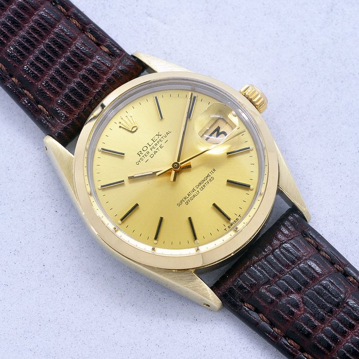 Rolex - Oyster Perpetual Date - Ref. 1550 - Homme - 1970-1979