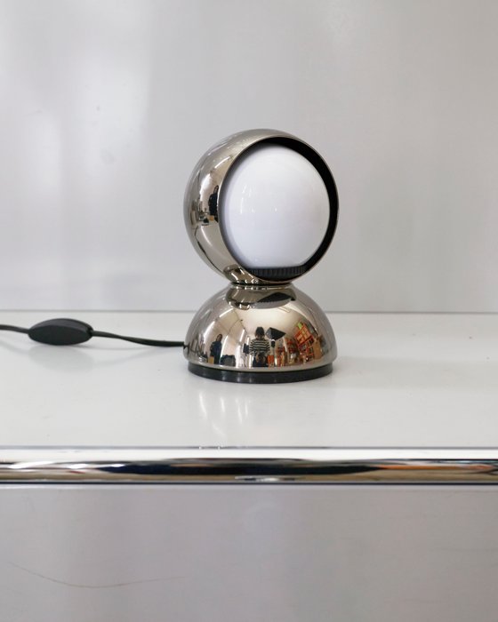 Artemide - Vico Magistretti - Lampe de table - Eclisse - Miroir - Métal