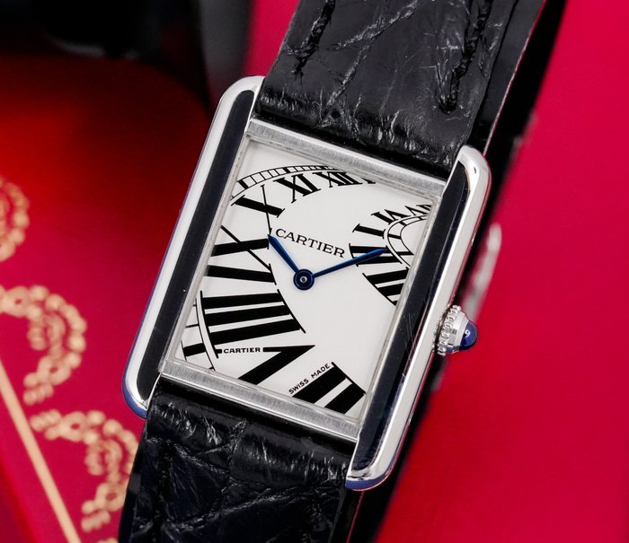 Cartier - Tank Solo %27Piano%27 - W5200018 - Unisexe - 2000-2010
