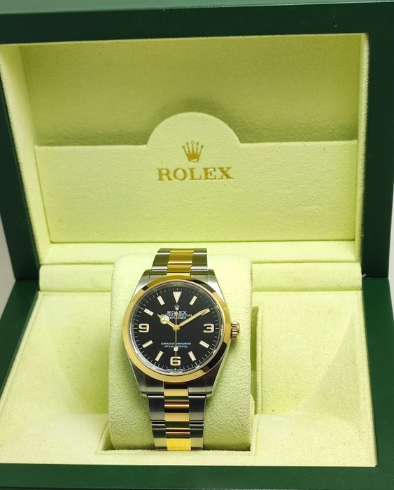 Rolex - Explorer 36 Gold/Steel - 124273 - Homme - 2020 et après