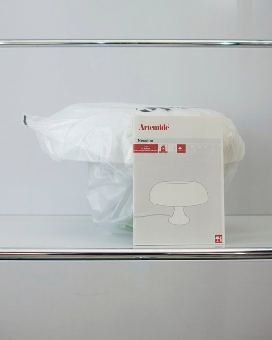 Artemide - Giancarlo Mattioli - Lampe de table - Nessino - Vert - Polycarbonate - Édition spéciale
