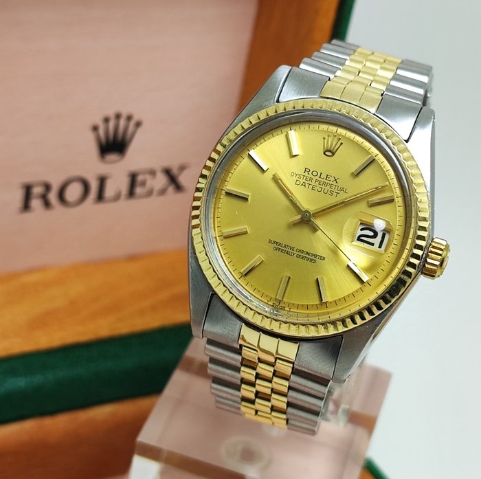 Rolex - Datejust 36 Gold/Steel - Ref. 1601 - Homme - 1963