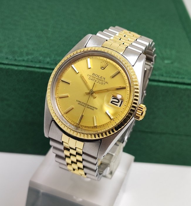 Rolex - Datejust 36 Gold/Steel - Ref. 1601 - Homme - 1963