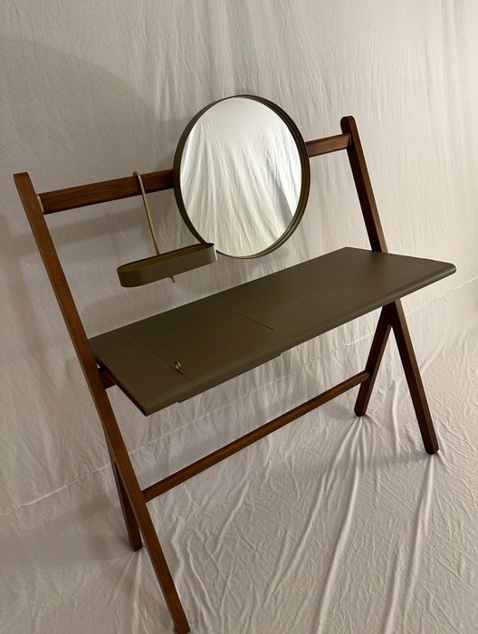 Poltrona Frau - Bureau - Ren - bois, cuir, laiton