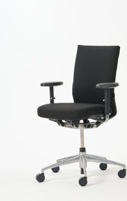 Vitra - Antonio Citterio - Chaise de bureau - AXESS - Aluminium, Polyuréthane, en tissu, en polyamide - noir