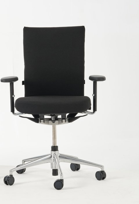 Vitra - Antonio Citterio - Chaise de bureau - AXESS - Aluminium, Polyuréthane, en tissu, en polyamide - noir