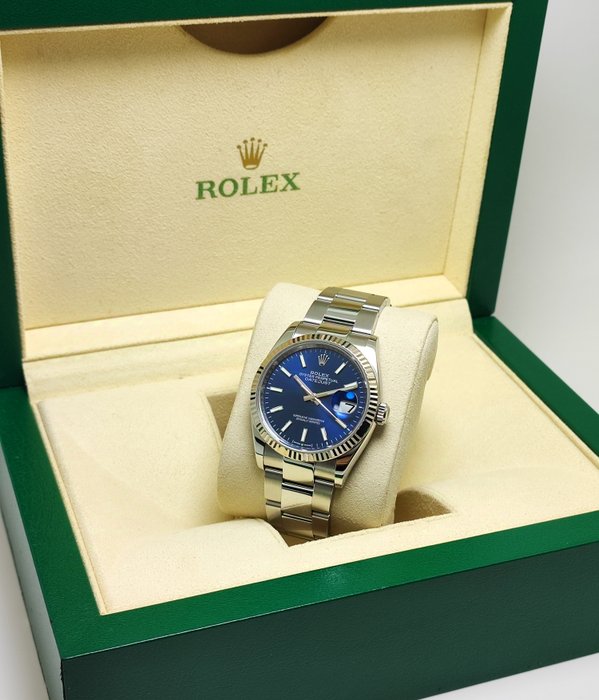 Rolex - Datejust 36 - Blue Dial - Ref. 126234 - Homme - 2020 et après