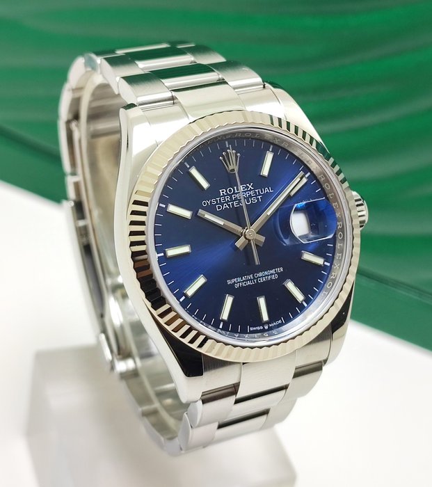 Rolex - Datejust 36 - Blue Dial - Ref. 126234 - Homme - 2020 et après
