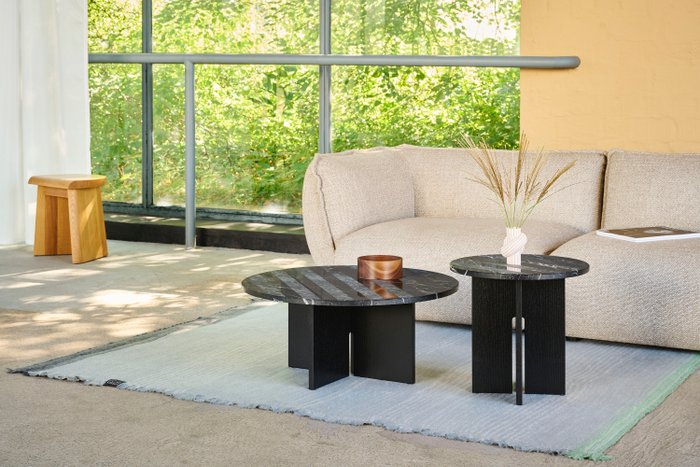 Favius - Studio Besau-Marguerre - Table basse - SÉDIMENT - Nero-Marquina