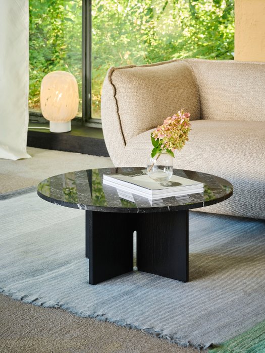 Favius - Studio Besau-Marguerre - Table basse - SÉDIMENT - Néron Marquina