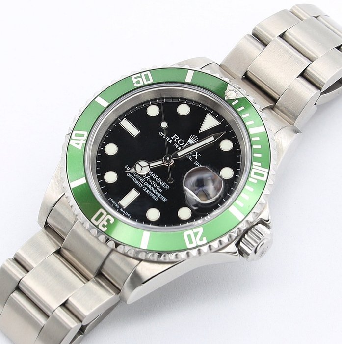 Rolex - Submariner Date - Sans Prix de Réserve - 16610LV (Kermit) - Homme - 2000-2010