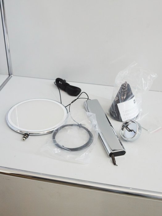 Flos - Konstantin Grcic - Lampe à suspendre - OK Chrome (abandonné) - Aluminium, Polyamide, fibre de verre