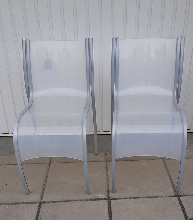 Kartell - Ron Arad - Chaise (2) - FPA - Aluminium, Plastique