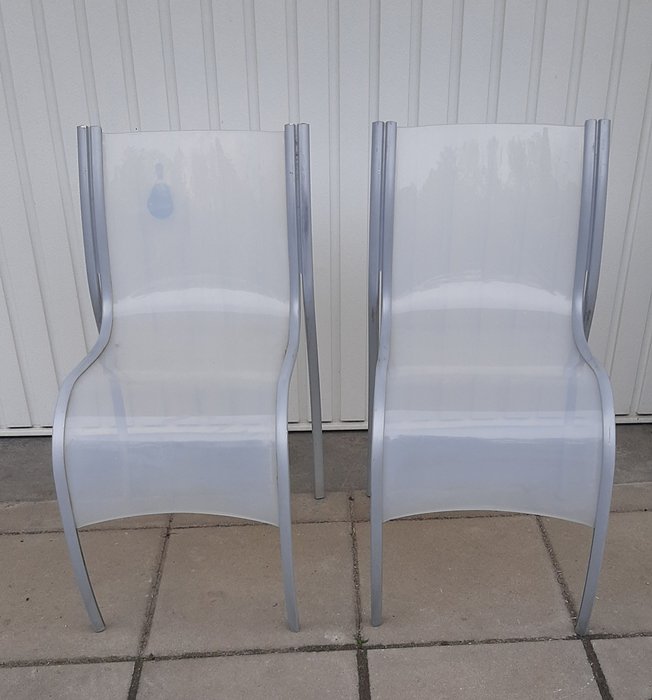 Kartell - Ron Arad - Chaise (2) - FPA - Aluminium, Plastique