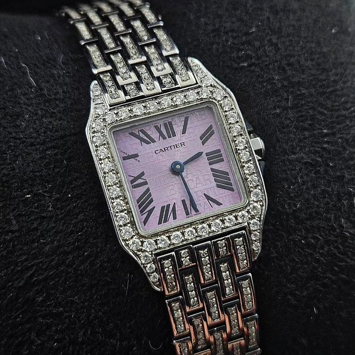 Cartier - Santos Demoiselle Diamonds - 3140 - Femme - 2010-2020