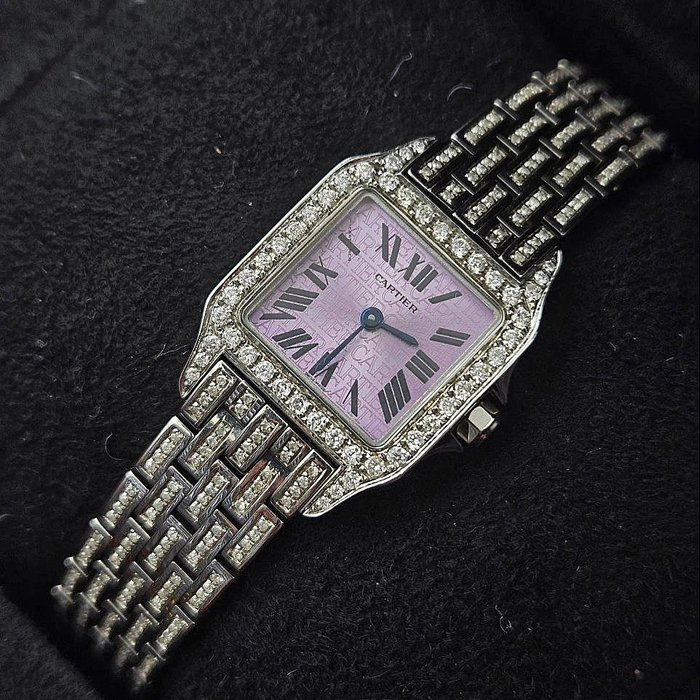 Cartier - Santos Demoiselle Diamonds - 3140 - Femme - 2010-2020