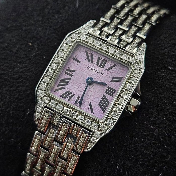 Cartier - Santos Demoiselle Diamonds - 3140 - Femme - 2010-2020