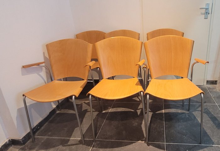 Fredericia Stolefabrik - Nanna Ditzel - Chaise (6) - Temba 3271 - Bois