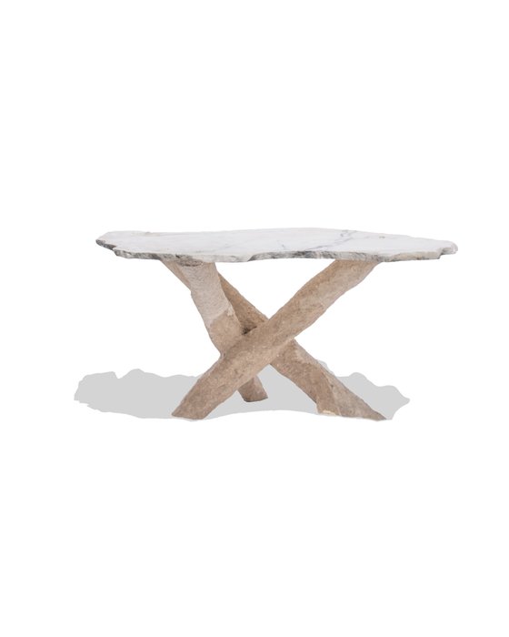 Job studio - Jonathan Bocca - Table basse - tressé - Papier-mâché