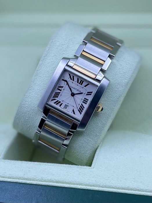 Cartier - Tank Française - 2302 Automatic - Unisexe - 2000-2010