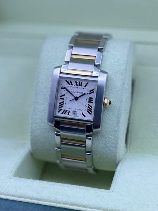 Cartier - Tank Française - 2302 Automatic - Unisexe - 2000-2010
