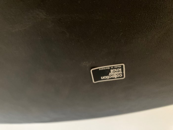 Knoll - Bernd Münzebrock - Chaise de bureau - Chaise Logos - Acier, Cuir
