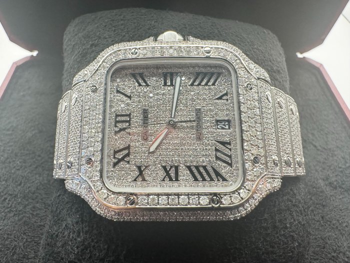 Cartier - Santos de Cartier Diamond - WSSA0018 - Unisexe - 2025
