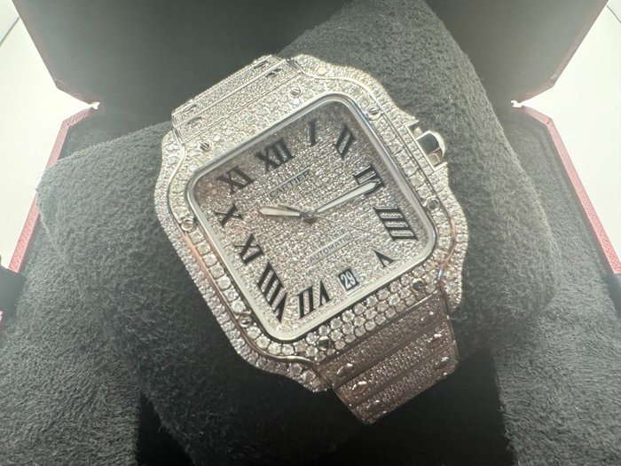 Cartier - Santos de Cartier Diamond - WSSA0018 - Unisexe - 2025