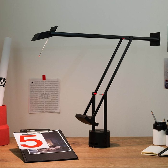 Artemide - Richard Sapper - Lampe de table - TIZIO - Aluminium