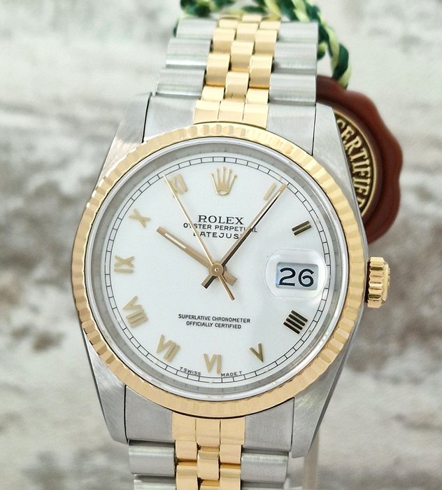 Rolex - Oyster Perpetual Datejust - Sans Prix de Réserve - Ref. 16013 - Homme - 1980
