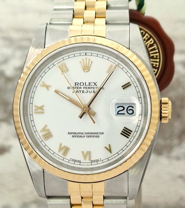 Rolex - Oyster Perpetual Datejust - Sans Prix de Réserve - Ref. 16013 - Homme - 1980