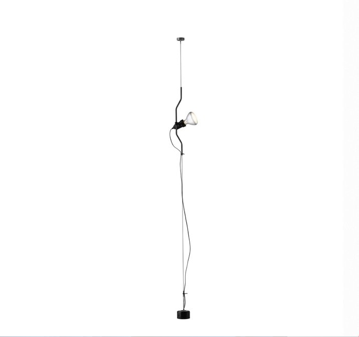 Flos - Pio Manzù, Achille Castiglioni - Lampe à suspendre - Parentesi Dimmable - Acier - CHOISISSEZ VOTRE COULEUR