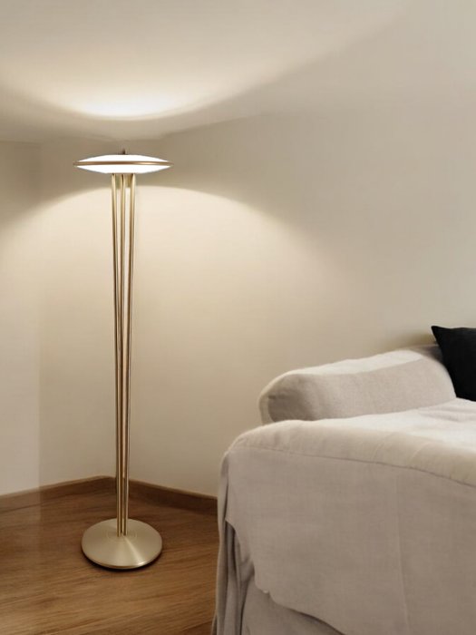 Nordlux / DFTP - Bjørn+Balle - Lampadaire - Blanche - Métal, Plastique - Pas de réserve