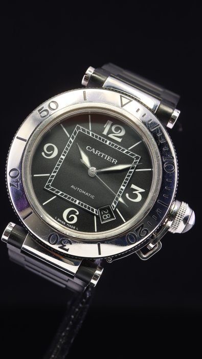 Cartier - Pasha Seatimer - W31077U2 - Homme - 2000-2010