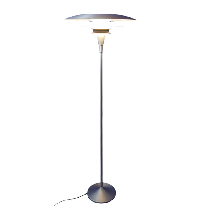 Belid - Joakim Fihn - Lampadaire - Diablo Ø50 - Grand - Alu Mat - Aluminium
