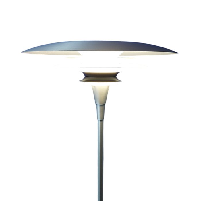 Belid - Joakim Fihn - Lampadaire - Diablo Ø50 - Grand - Alu Mat - Aluminium