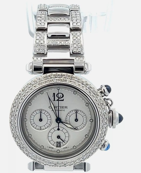 Cartier - Pasha Chronograph - 2113 - Homme - 2010-2020