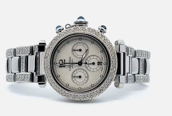 Cartier - Pasha Chronograph - 2113 - Homme - 2010-2020