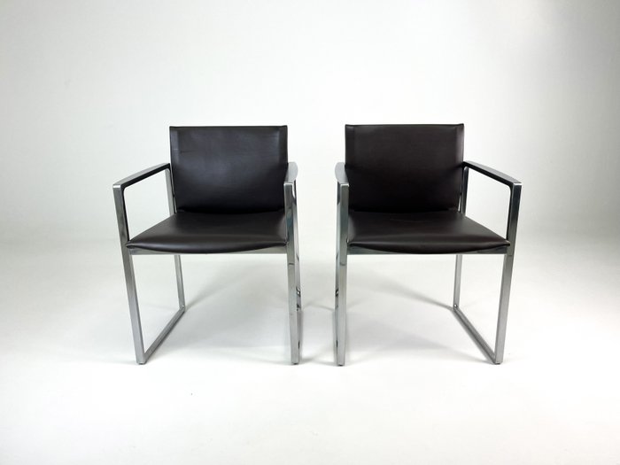 Cassina - Piero Lissoni - Eve - Chaise - Aluminium, Cuir